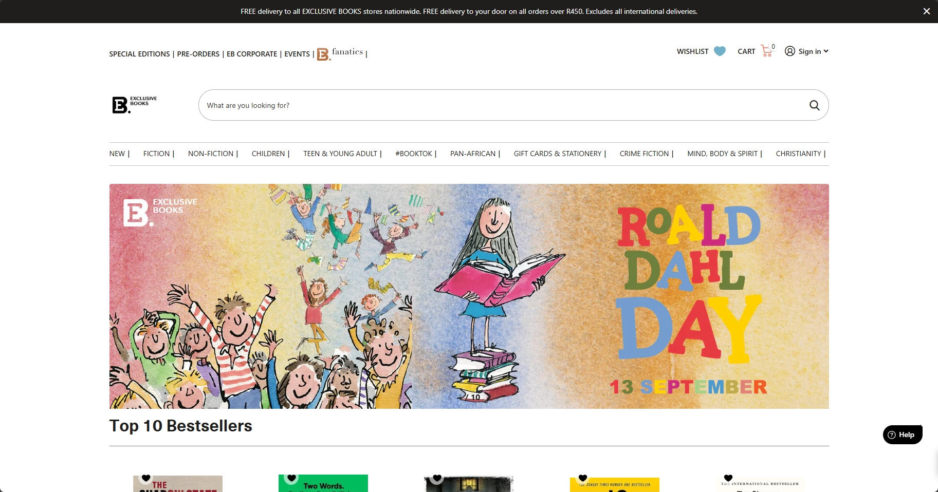 Exclusive Books – Shopify Integration & Automation screenshot